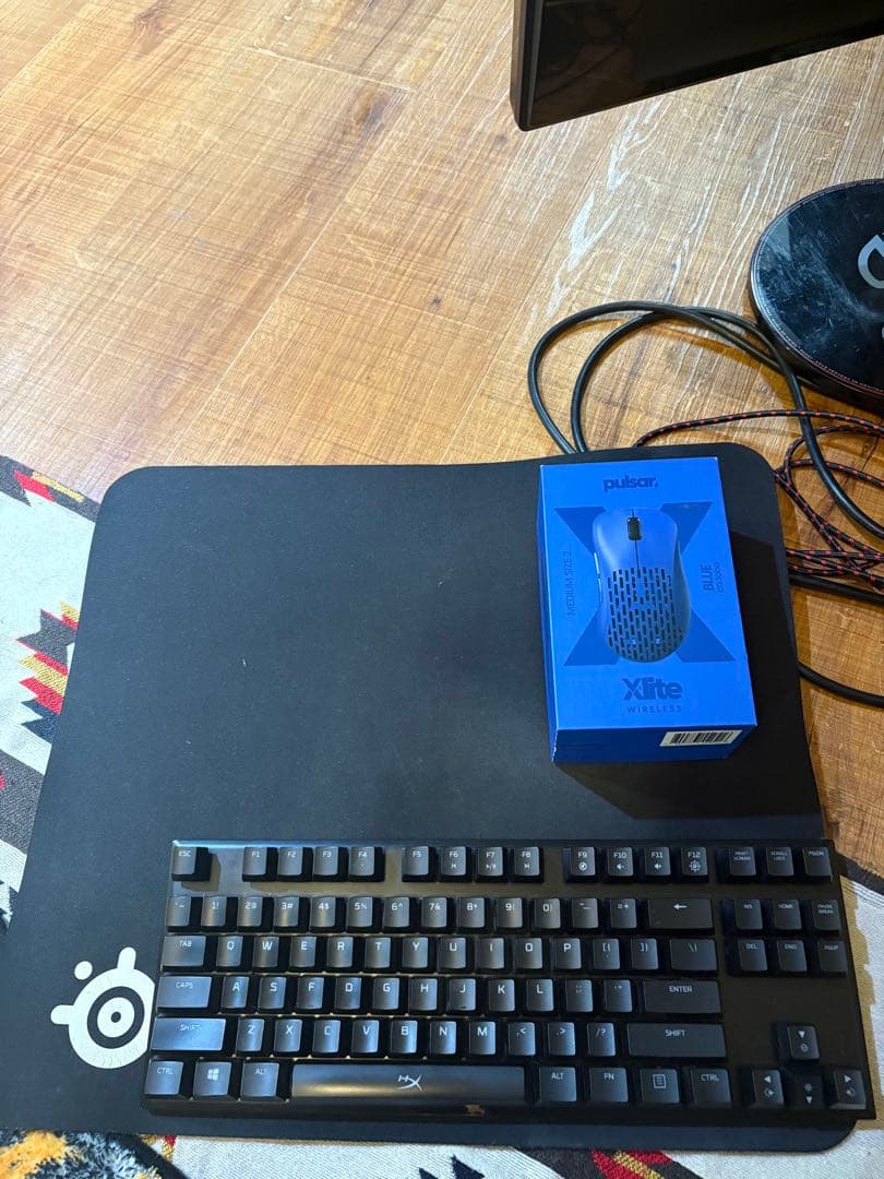 ゲーミングモニター マウスキーボードマウスパッドセット