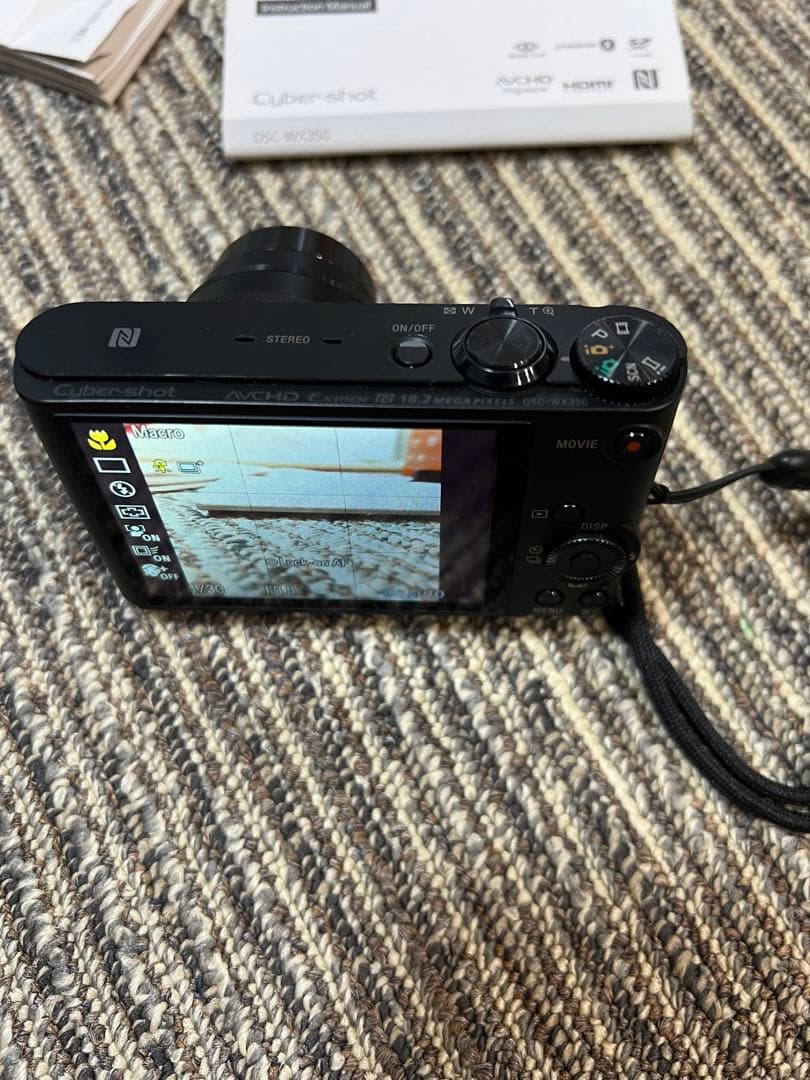 海外用極美品 SONY Cyber−Shot DSC-WX350 動作確認済
