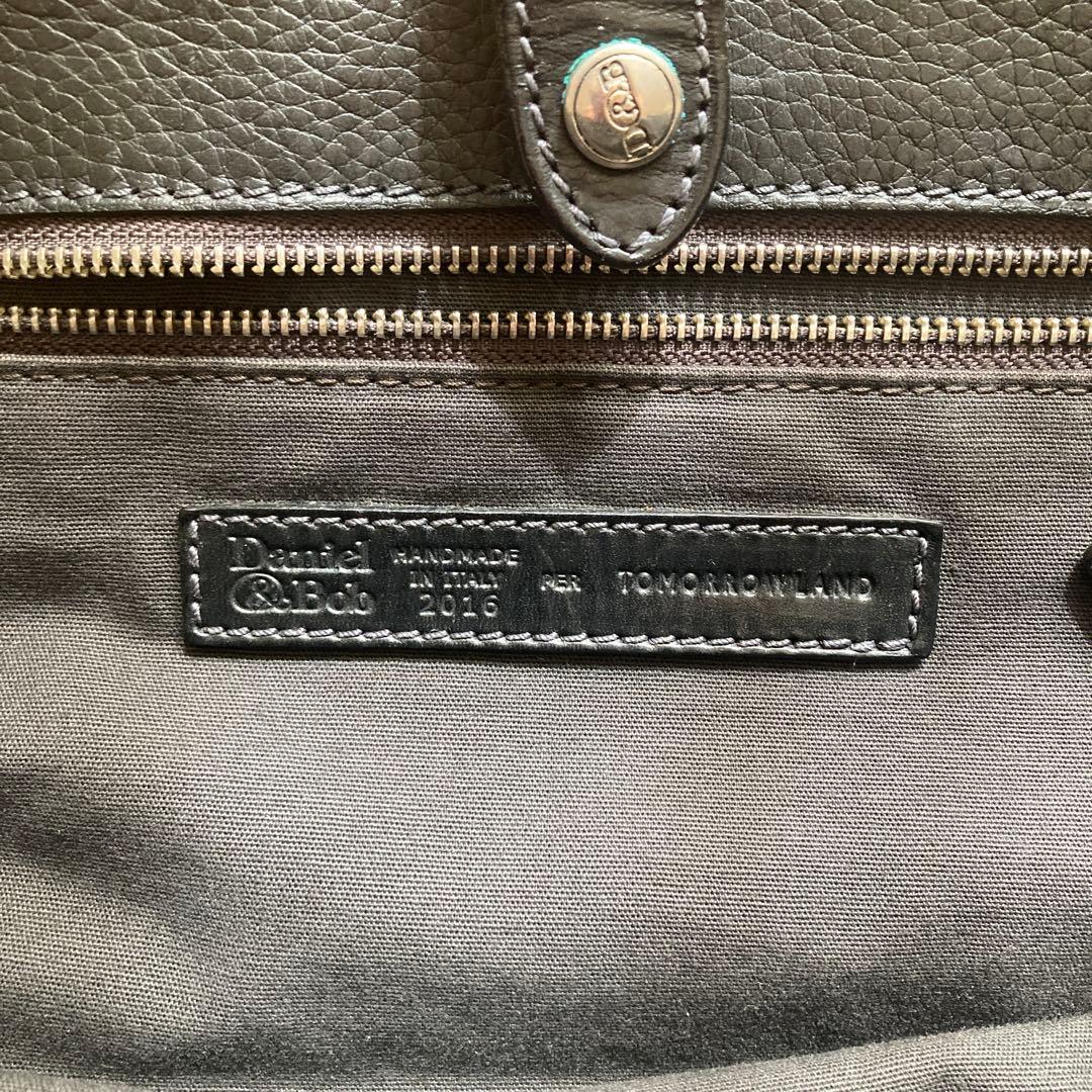 【美品】Daniel&Bob x TOMORROWLAND トートバック 黒