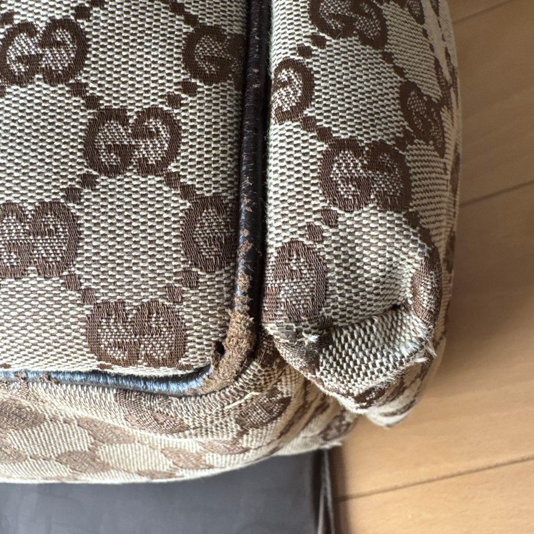 GUCCI グッチ　マザーズバッグ　ショルダーバッグ　おむつかえシートつき