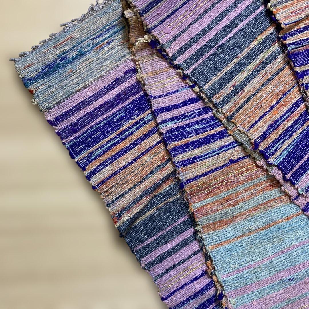 Os410 裂織　半幅帯　半巾