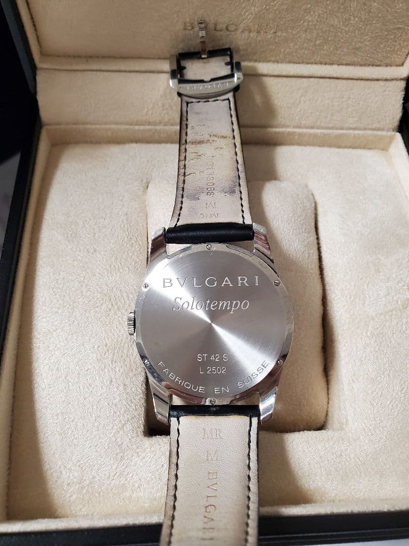 ブルガリBVLGARI　ソロテンポST42SL-M