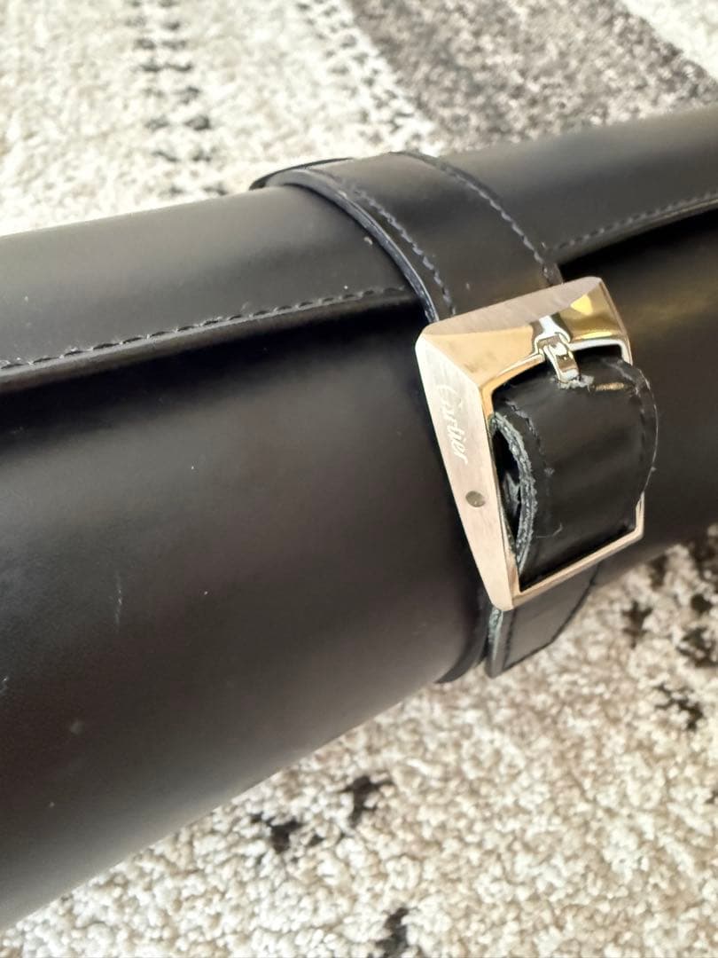 正規品 Cartier レザー時計ケース