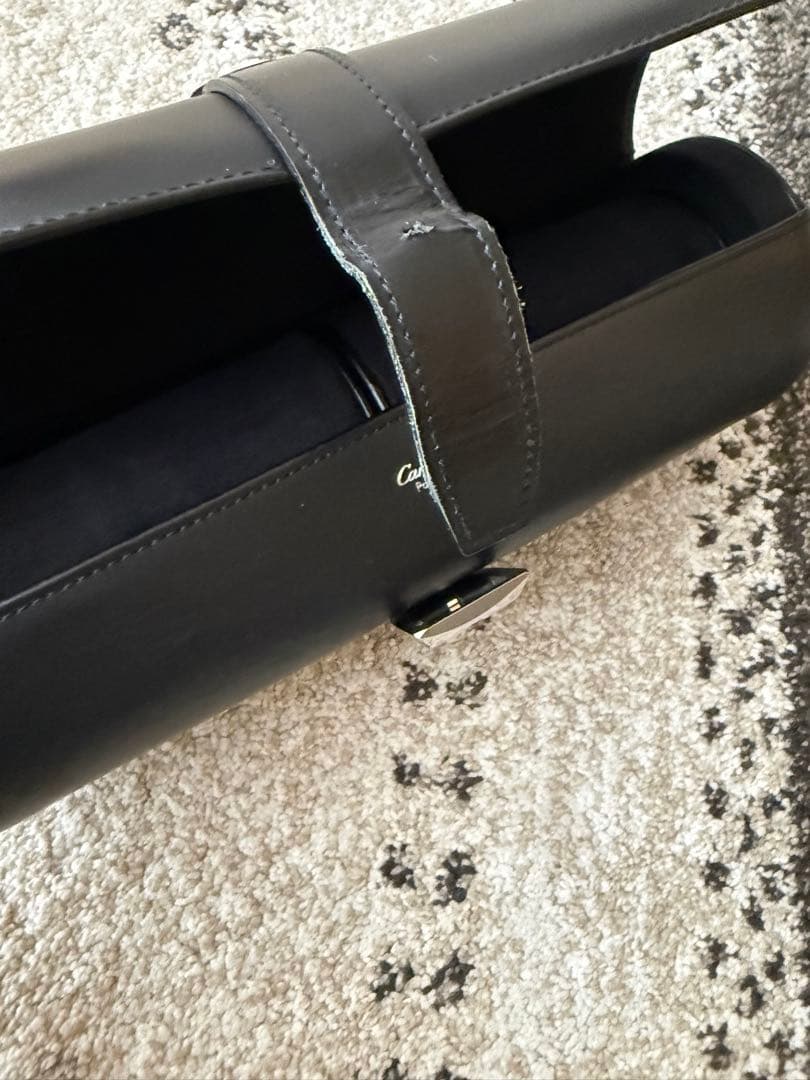 正規品 Cartier レザー時計ケース
