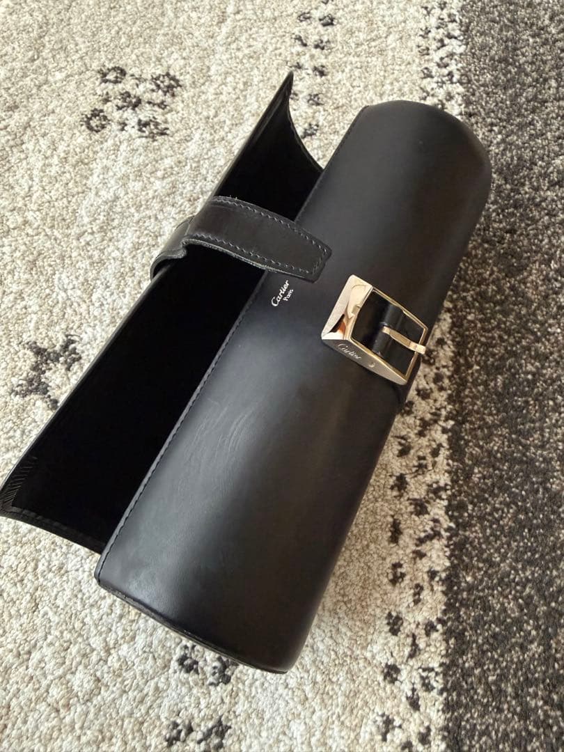 正規品 Cartier レザー時計ケース