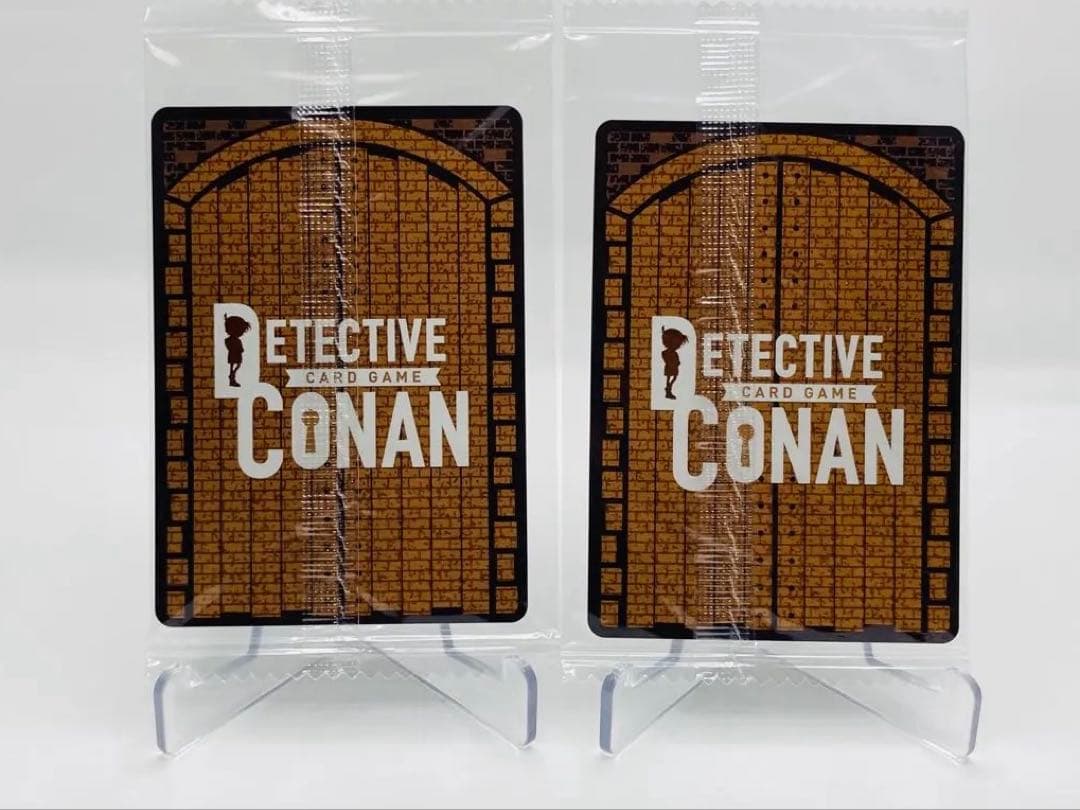 名探偵コナンカードゲーム　毛利蘭　チャレンジ戦　プロモ　未開封　2枚セット