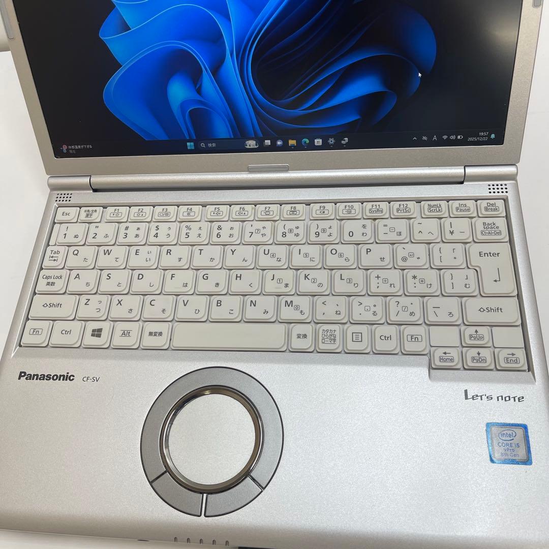 #654 パナソニック CFSV7-3 i5-8350U 8GB SSD256G
