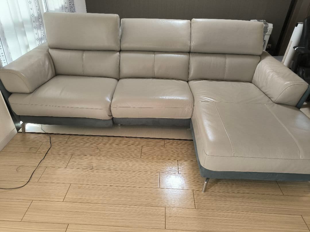 電動リクライニング本皮ソファー　東京インテリア家具