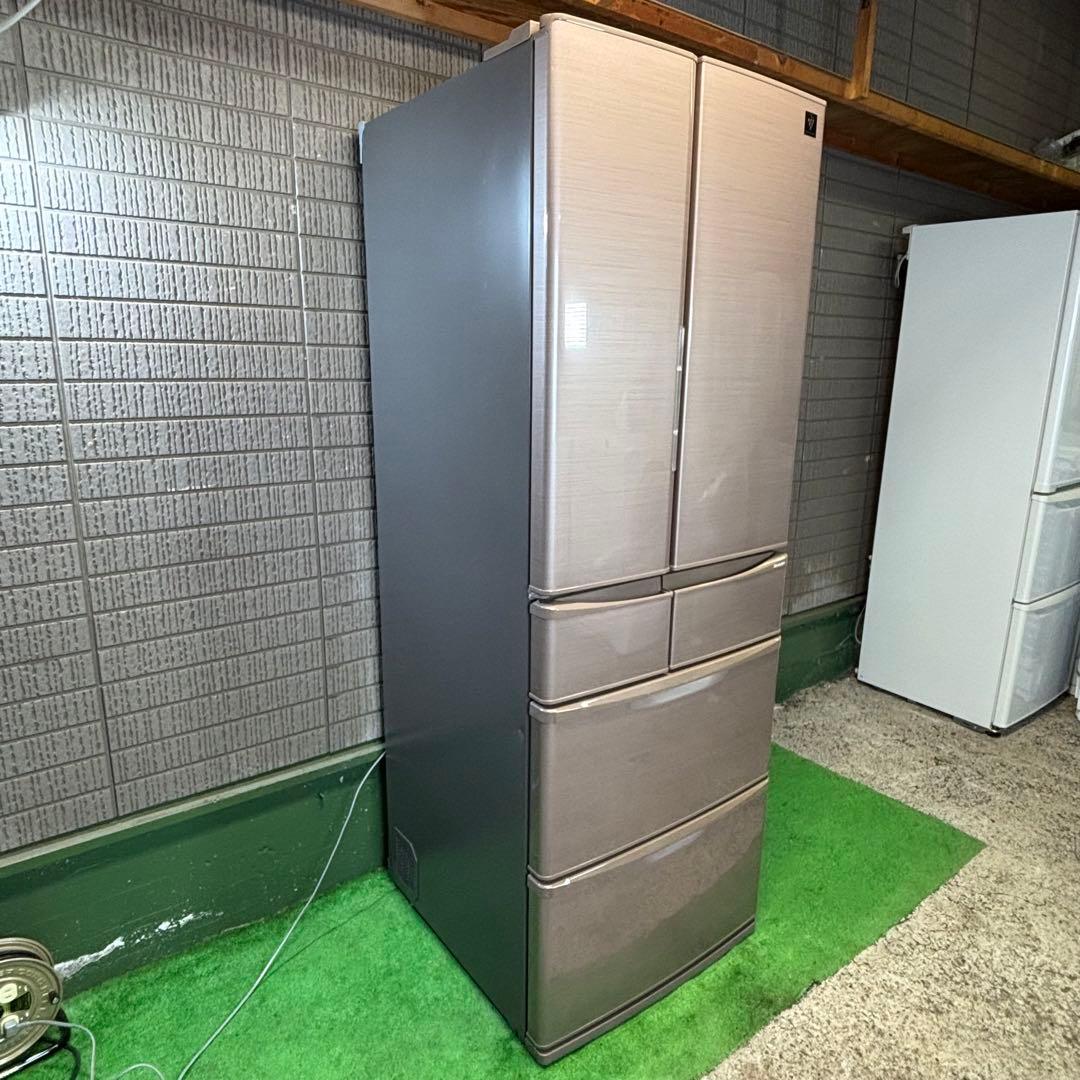 SHARP 465L 冷蔵庫 大容量 観音開き ファミリー【地域限定配送無料】