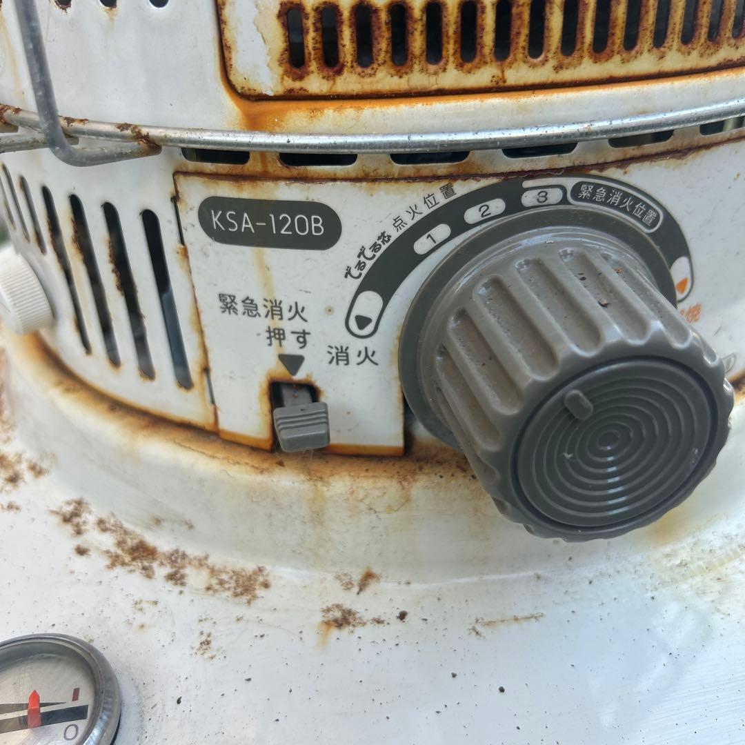 トヨトミ 自然通気形解放式 石油ストーブ KSA-120B/災害 緊急時 非常用