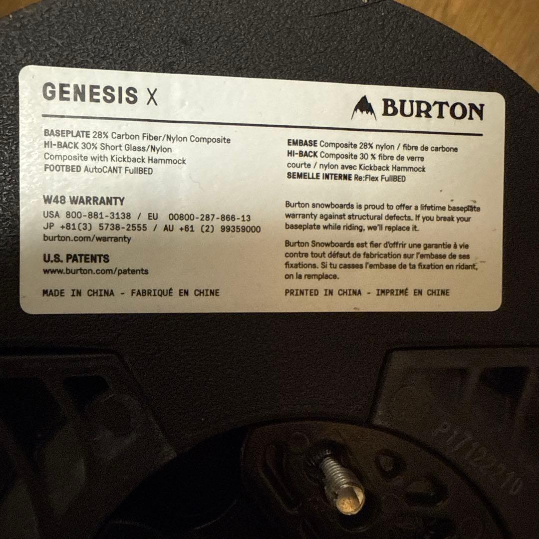 スノーボード Burton GENESIS X