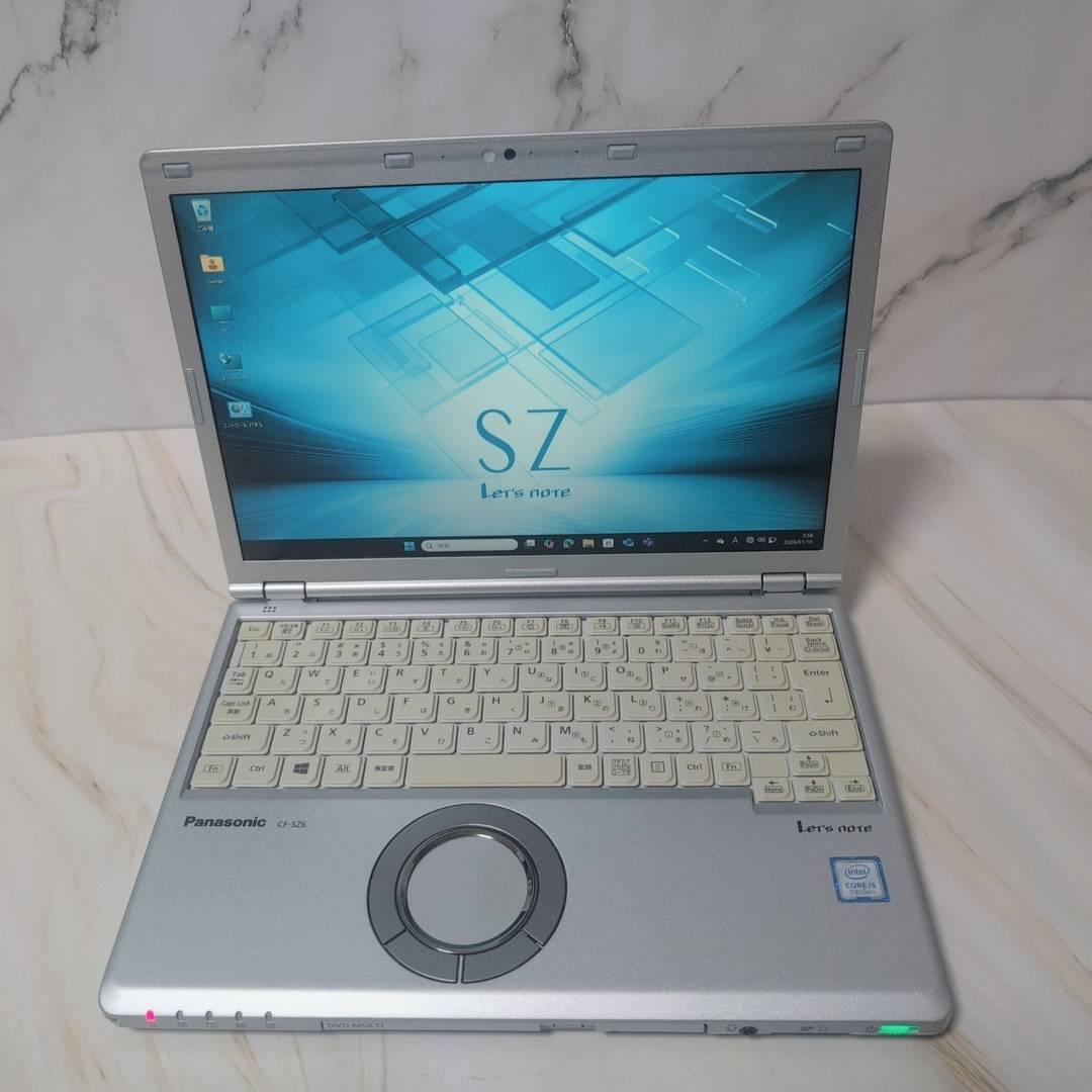 パナソニック レッツノート/i5/メモリ8GB/SSD256/Office搭載