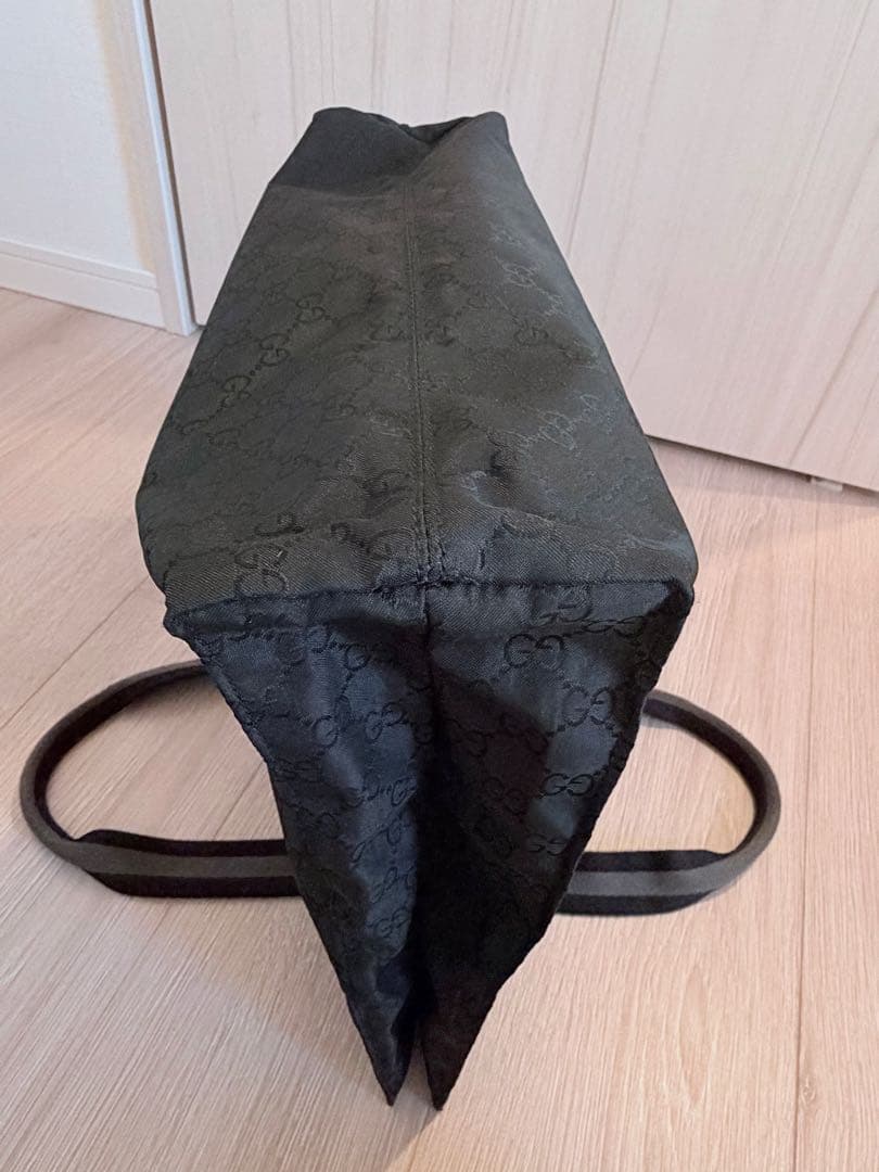 【美品】GUCCI ブラック トートバッグ 保存袋付き