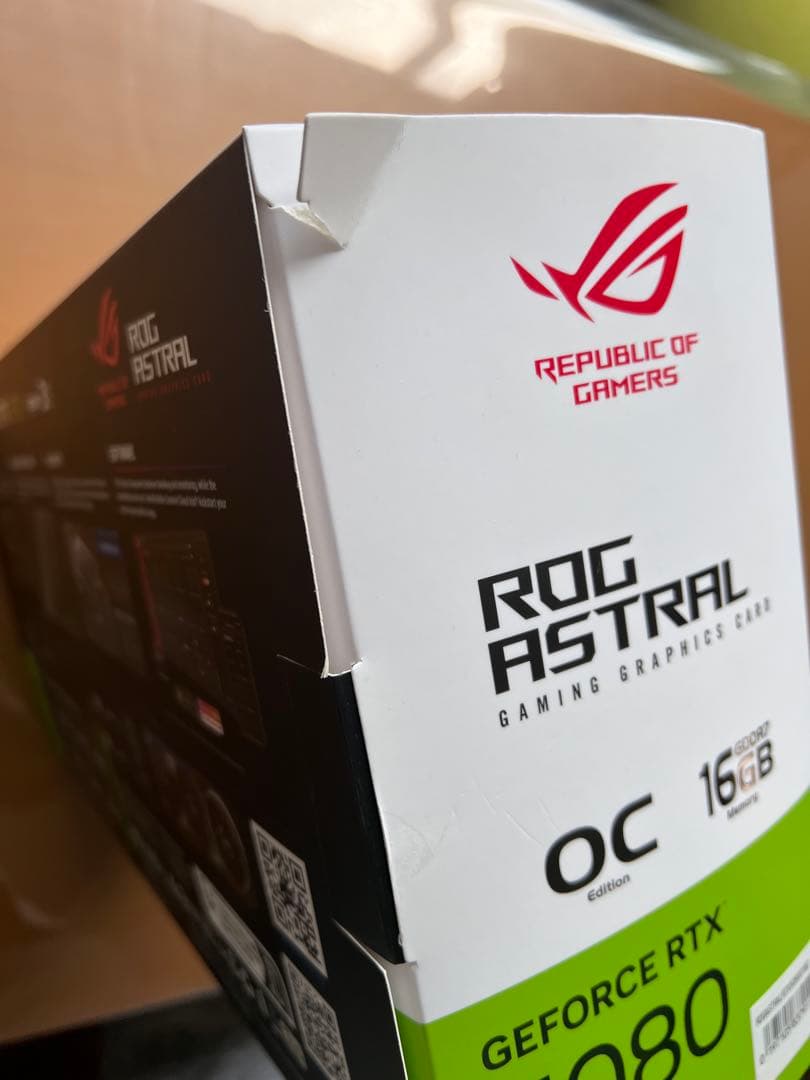 【中古】ASUS ROG ASTRAL RTX 5080 OC