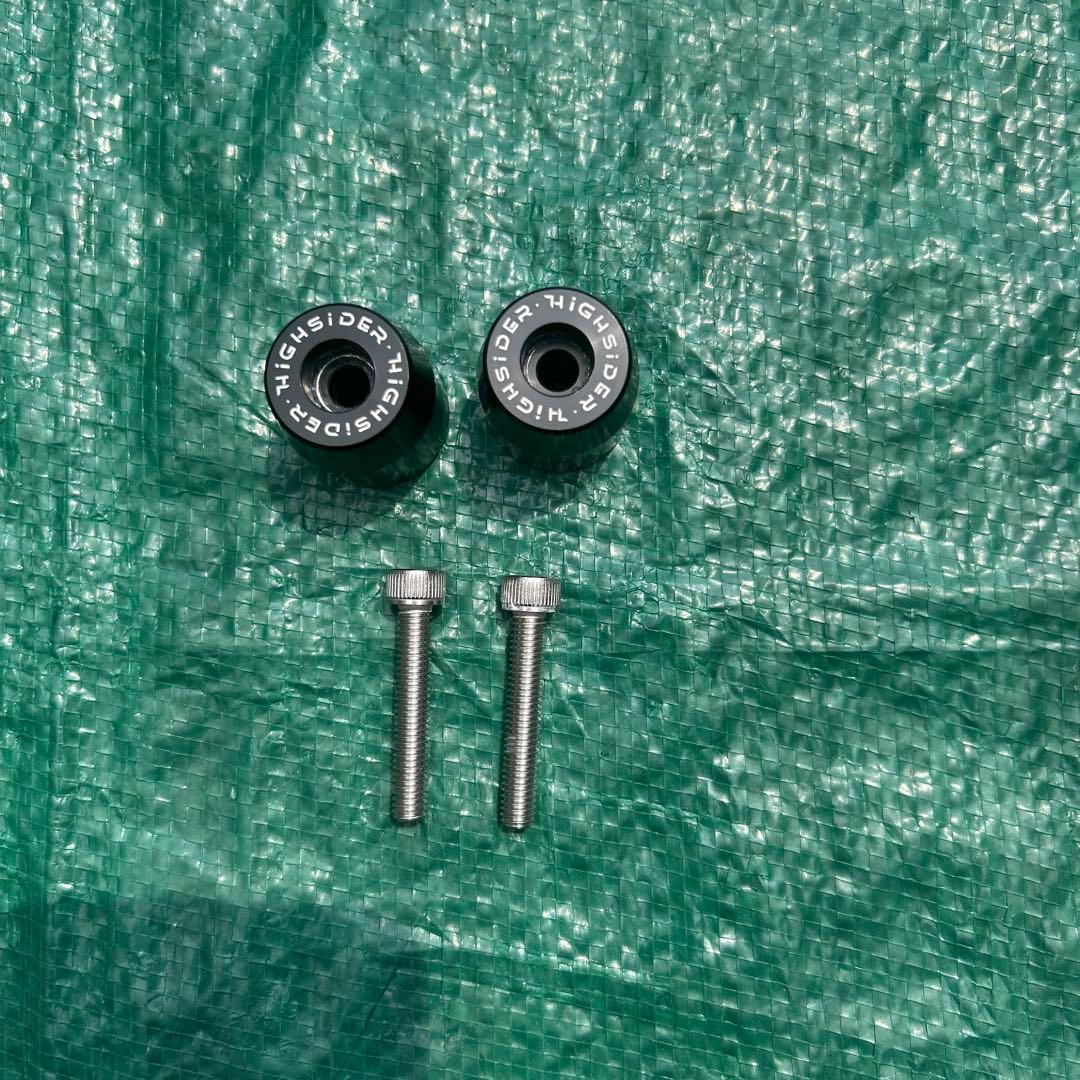 ハイサイダーバーエンドミラー　バーエンド付き