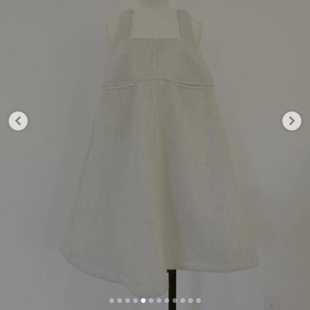 rosy monster パンドーロワンピース　ホワイト