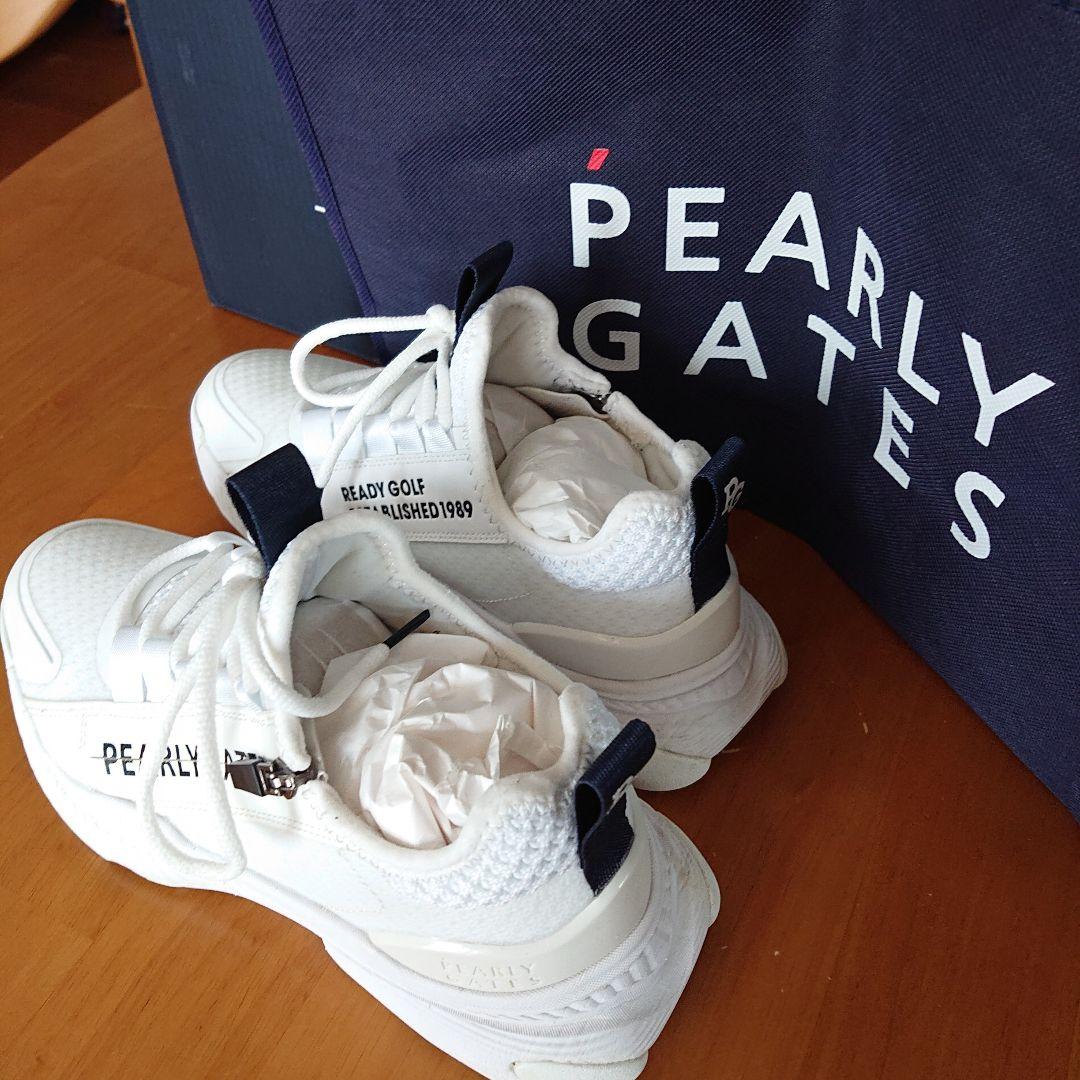 PEARLY GATES ゴルフシューズ ホワイト