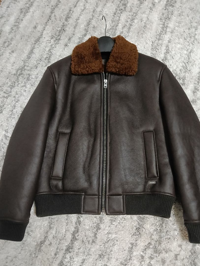 新品未使用　COACH シアリングボンバー　レザージャケット