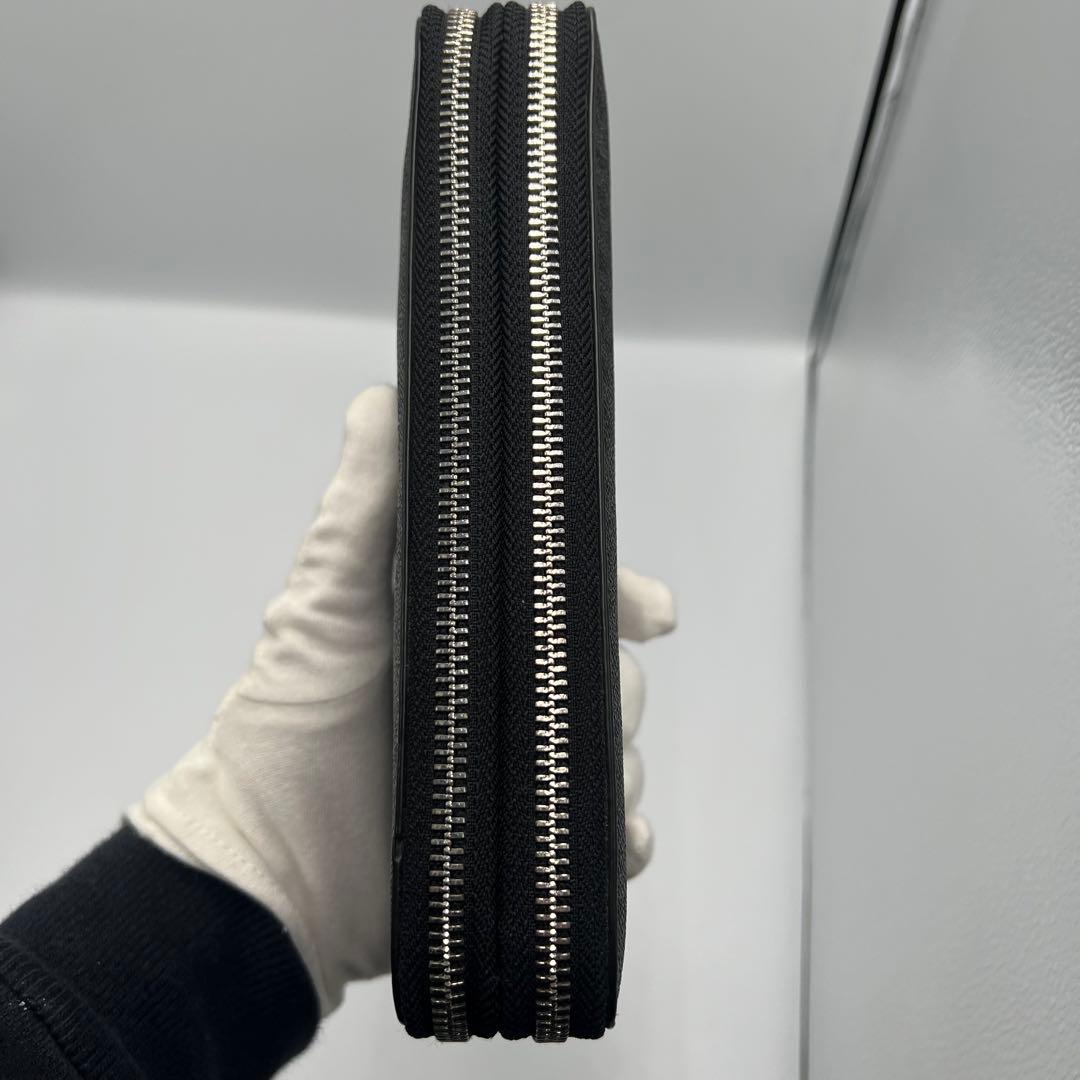 マイケルコース　オーガナイザー　MK総柄　レザー　財布　ウォレットバッグ　黒