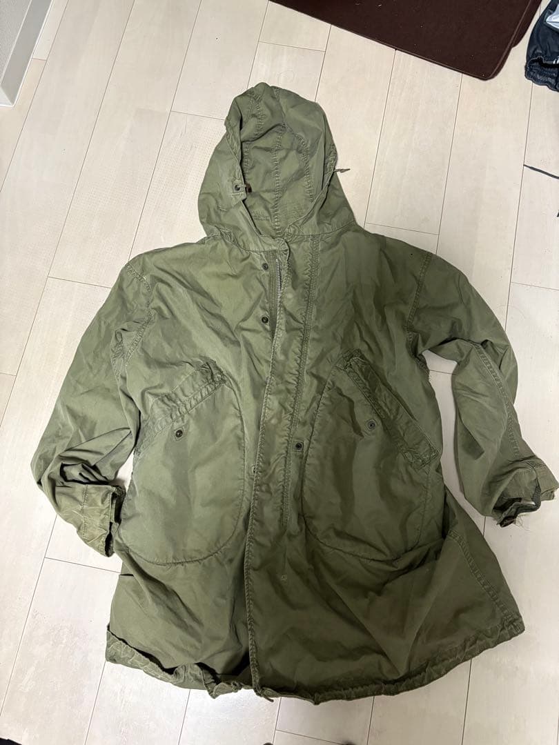 50s MILITARY ミリタリー モッズコート ヴィンテージ 古着