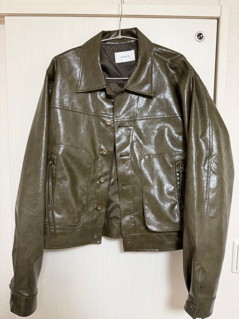 soerte ヴィンテージライクミリタリー　ジャケット、パンツ　セットアップ