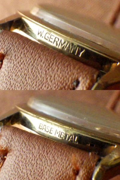 【1960年代頃】ブローバ キャラベル ゴールドケース ヴィンテージ手巻き腕時計