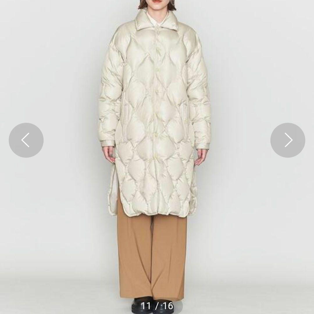 ＜ASTRAET＞ TFT キルティング ダウンコート 【NATURAL】