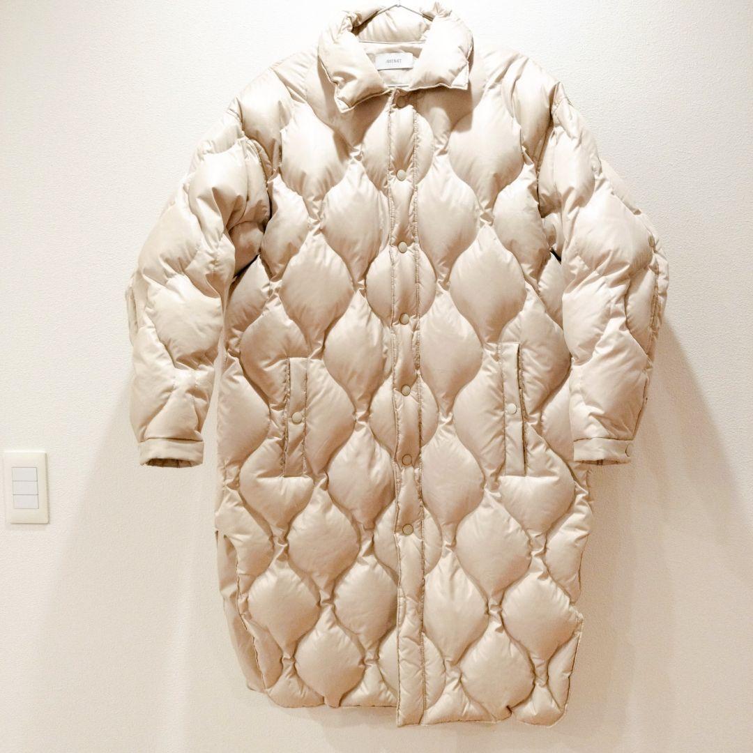 ＜ASTRAET＞ TFT キルティング ダウンコート 【NATURAL】