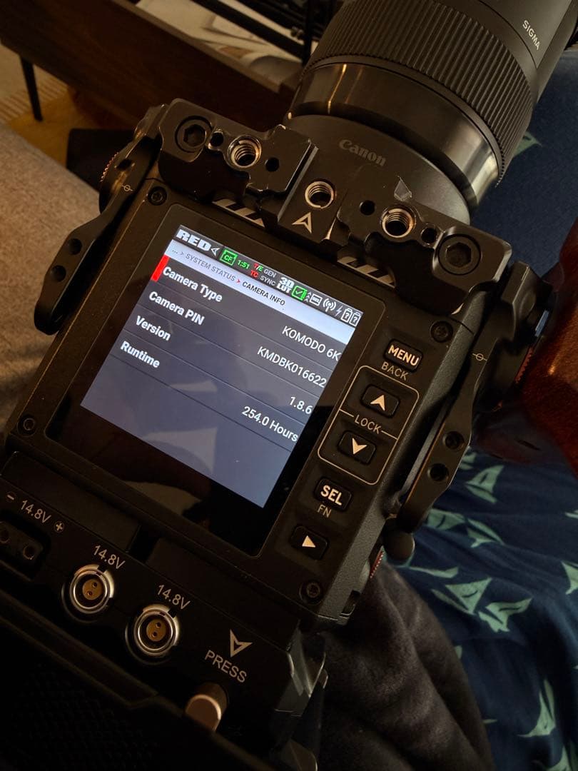 RED KOMODO 6K カメラ本体