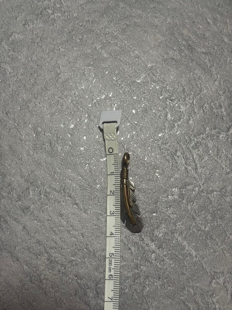 Harvey Mace フェザーペンダント　12KGF