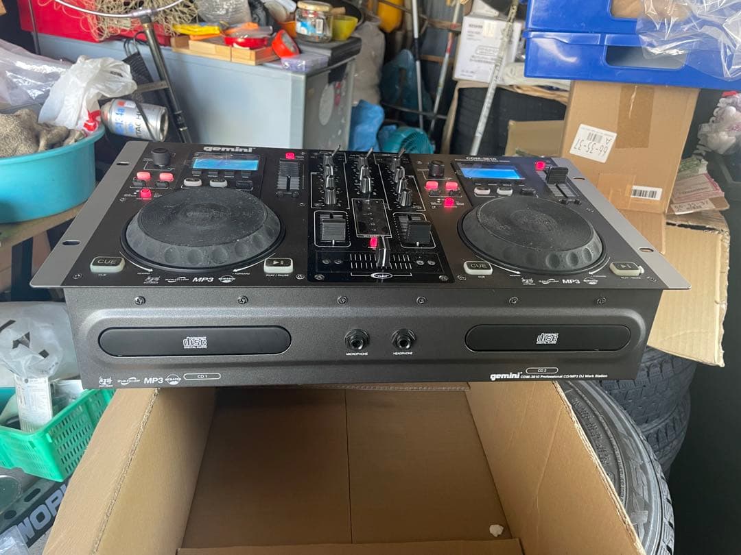 Gemini CDM-3610 DJミキサー