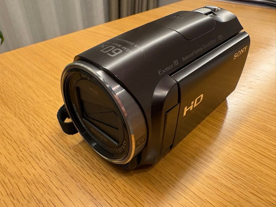SONY Handycam HD HDR-cx670 手ぶれ補正