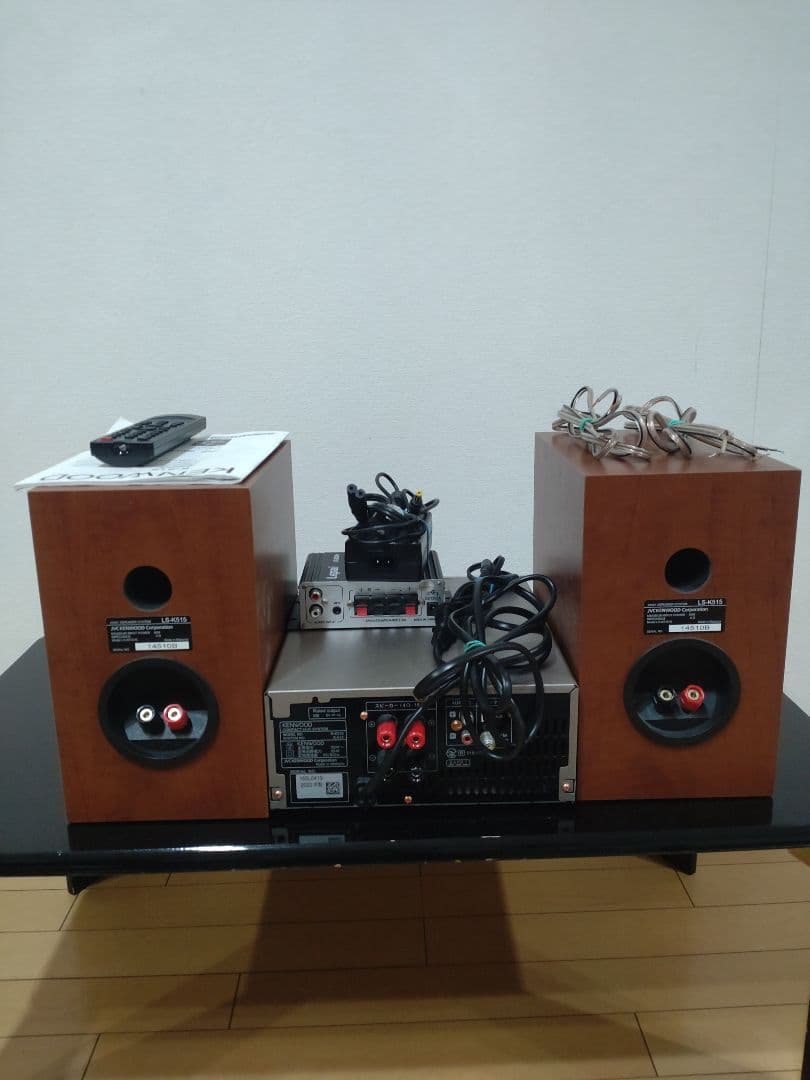 【状態良し】KENWOOD コンポ K515 2020年製 アンプ付き ゴールド