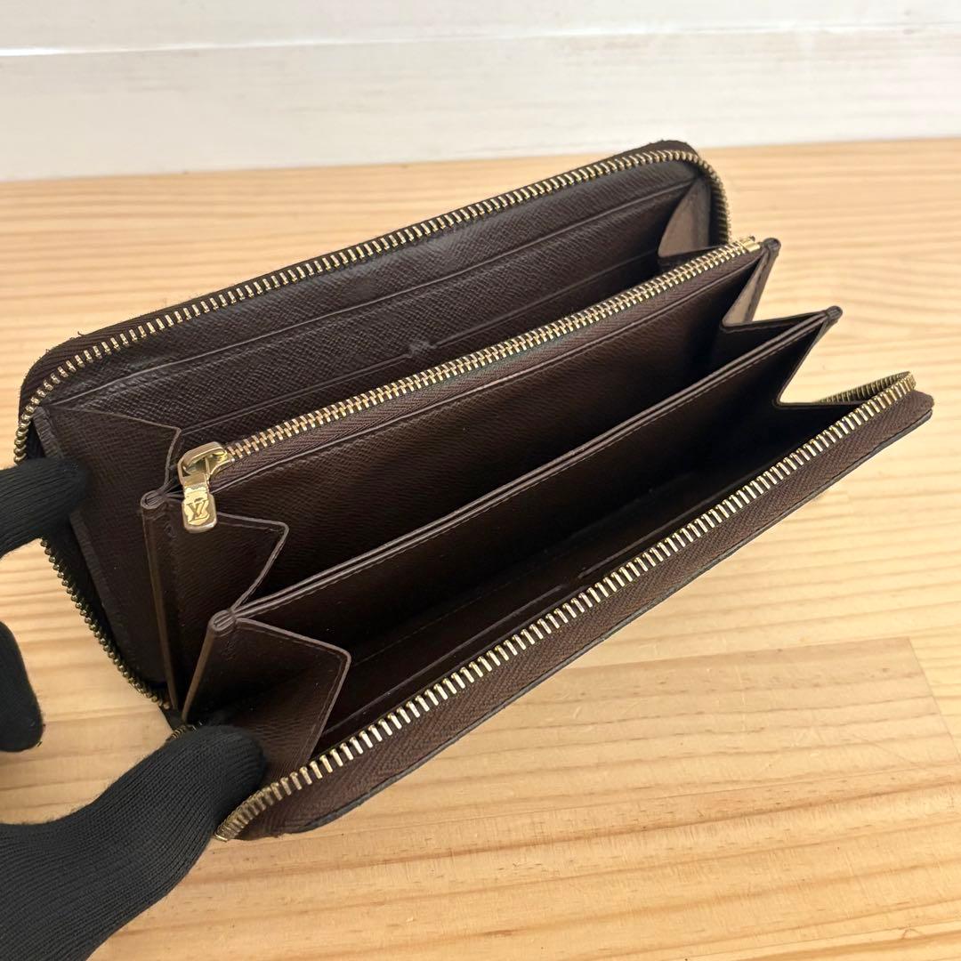 LOUIS VUITTON ルイヴィトン　長財布　ダミエ　ジッピーウォレット