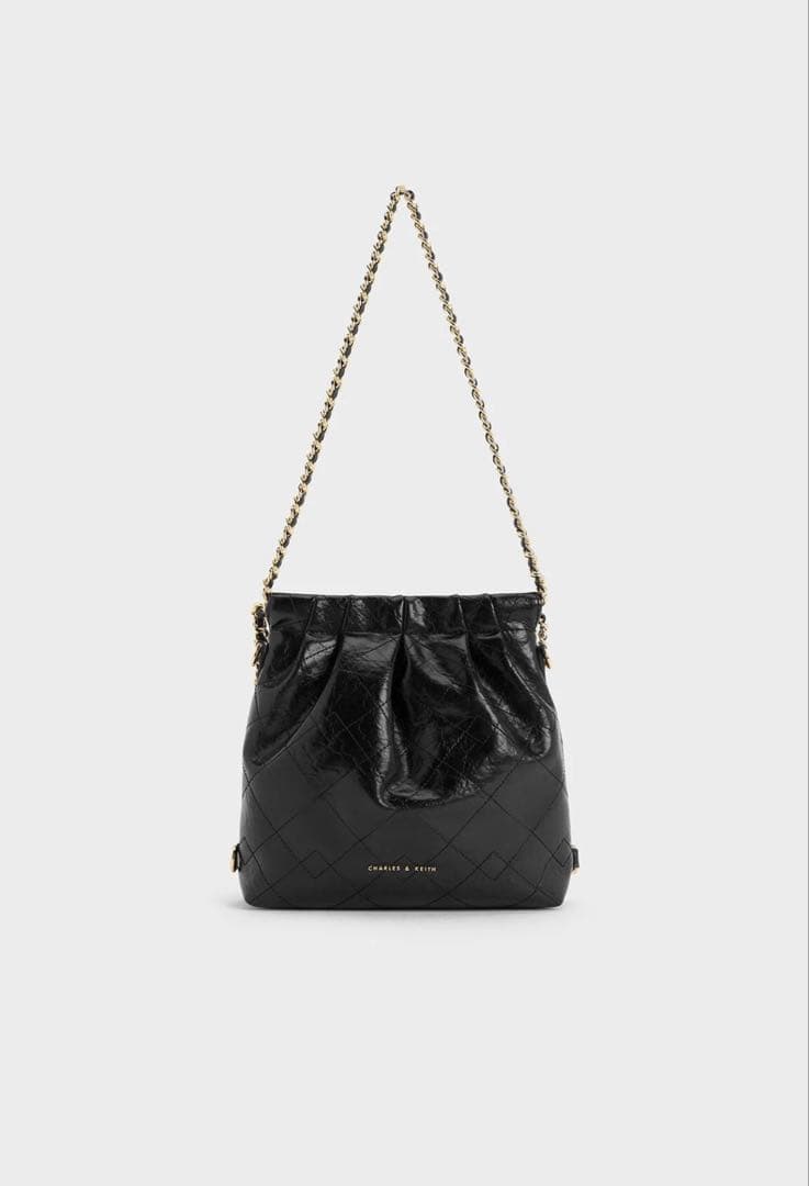 Duo ドゥオ チェーンハンドルツーウェイバックパック - ブラック