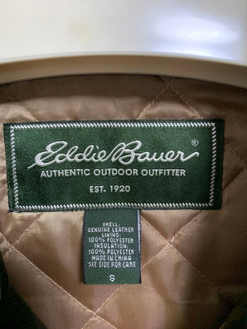 【gold256gb】Eddie Bauer 本革ジャケット