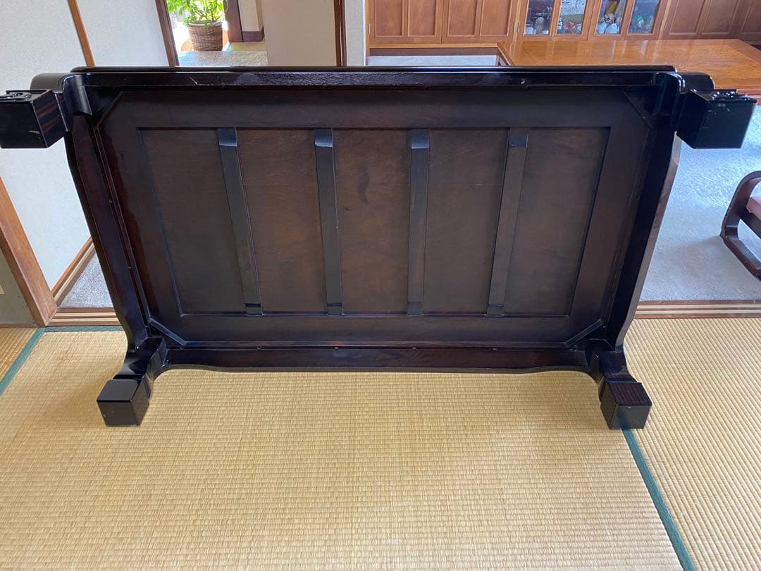 Masashi Fukunishi黒檀　座敷机　座卓