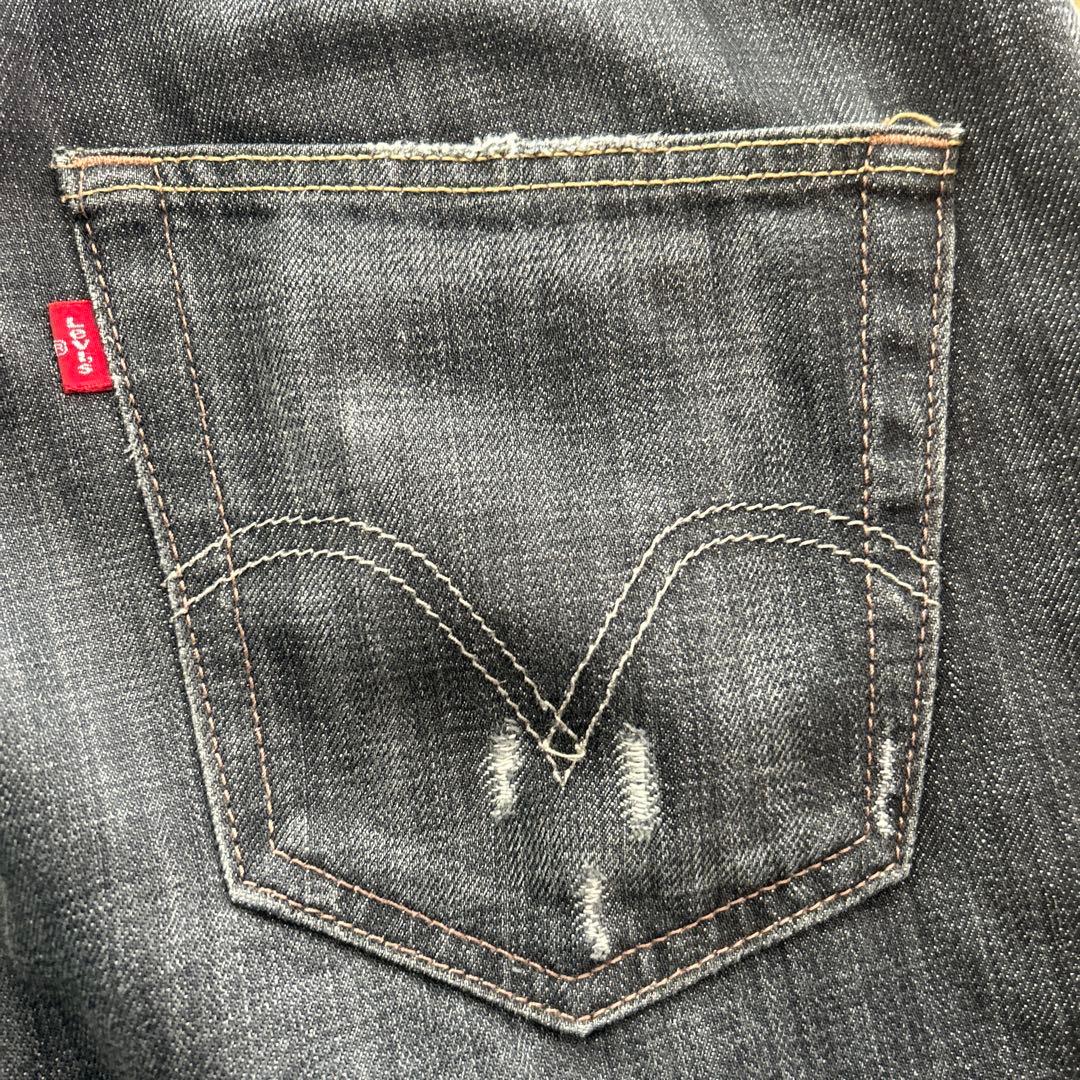 た*い様 Levi's 569 ブラックデニム