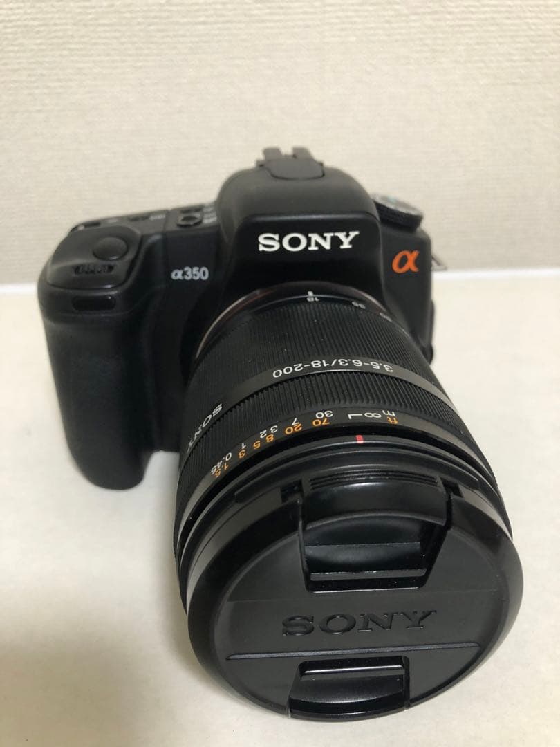 SONY α350 デジタル一眼レフカメラ 18-200mmレンズ付き