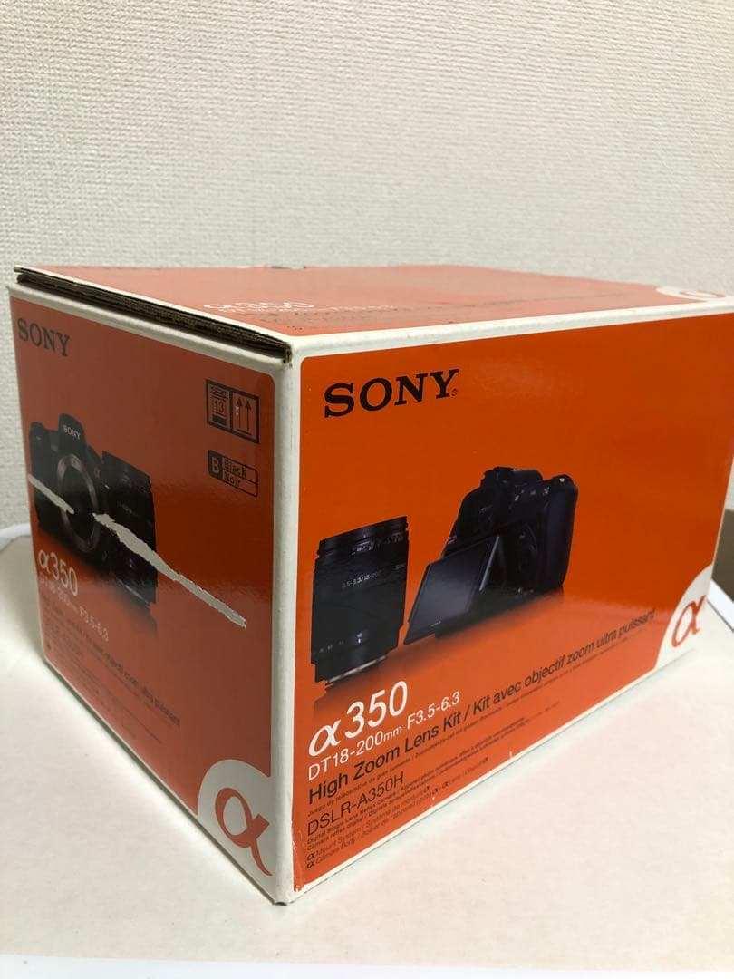 SONY α350 デジタル一眼レフカメラ 18-200mmレンズ付き