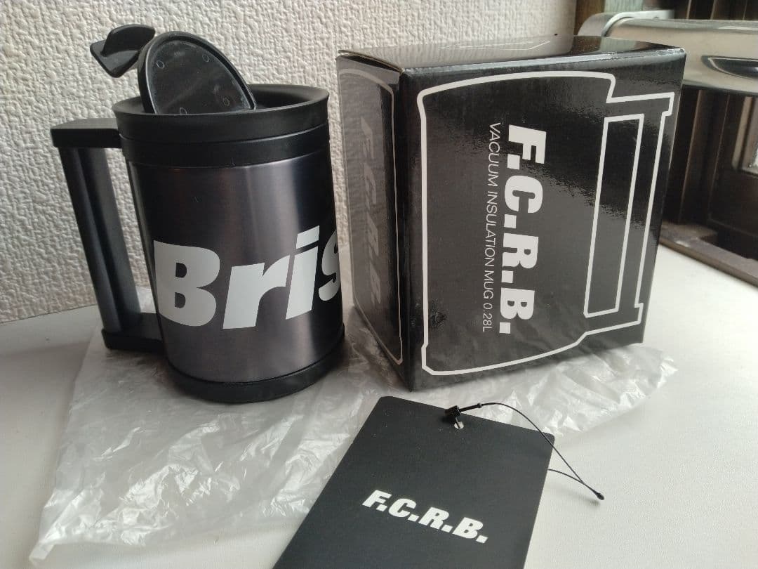 未使用 F.C.R.B.ブリストル THERMOSサーモス 真空断熱マグカップ