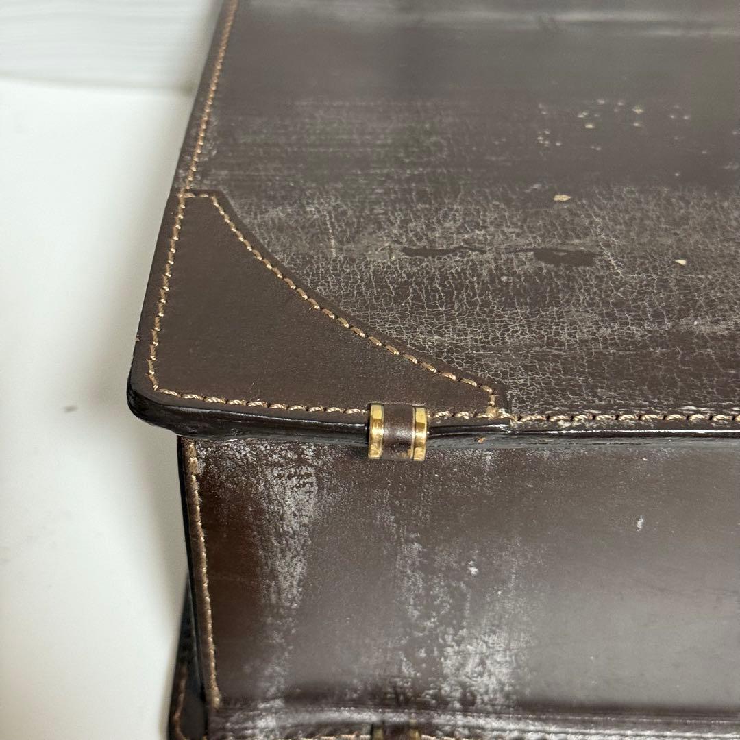 ⭐️未使用⭐️　土屋鞄　ダレスバッグ　ブライドルレザー　ブラウン　ハンドバッグ