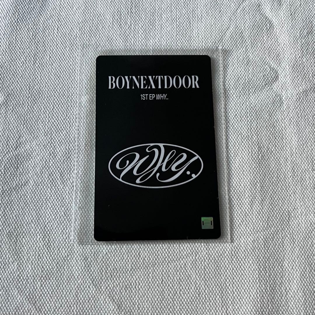 BOYNEXTDOOR ジェヒョン why m2u ラキドロ 制服