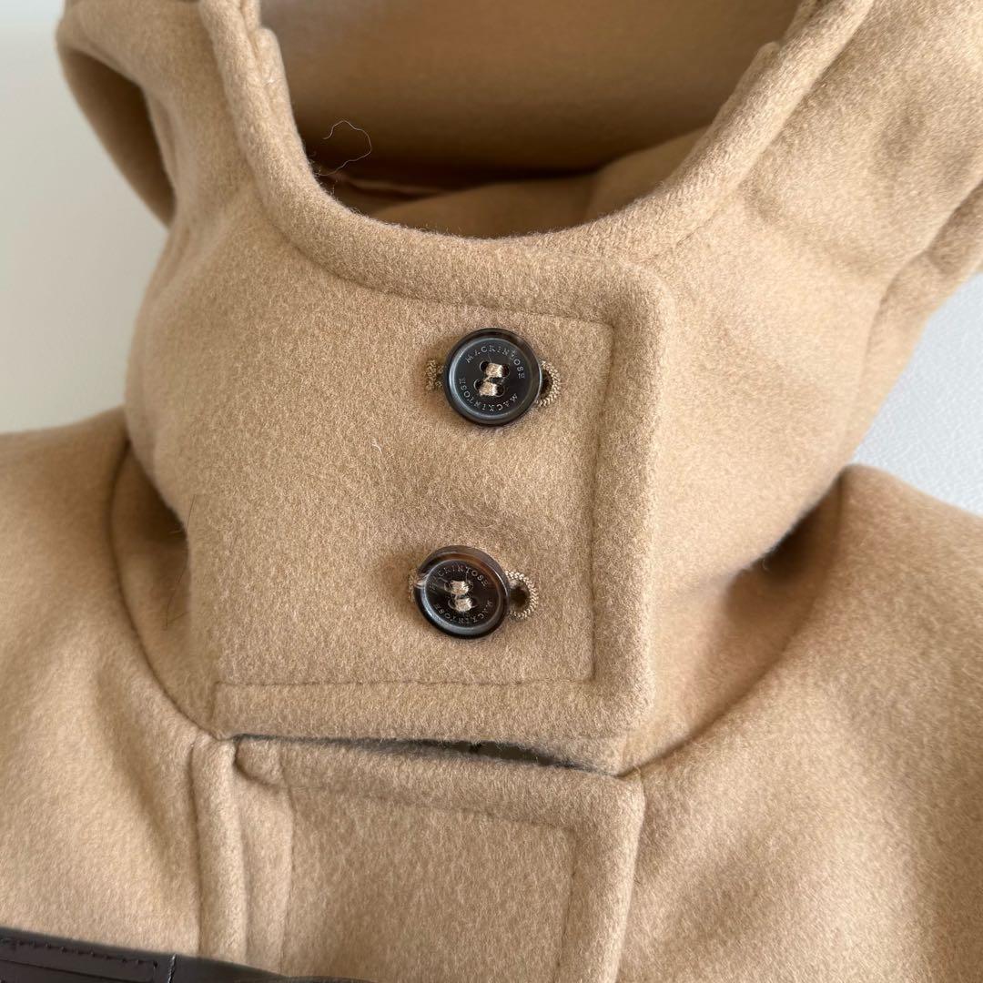 美品　MACKINTOSH ダッフルコート キャメル 34 英国製