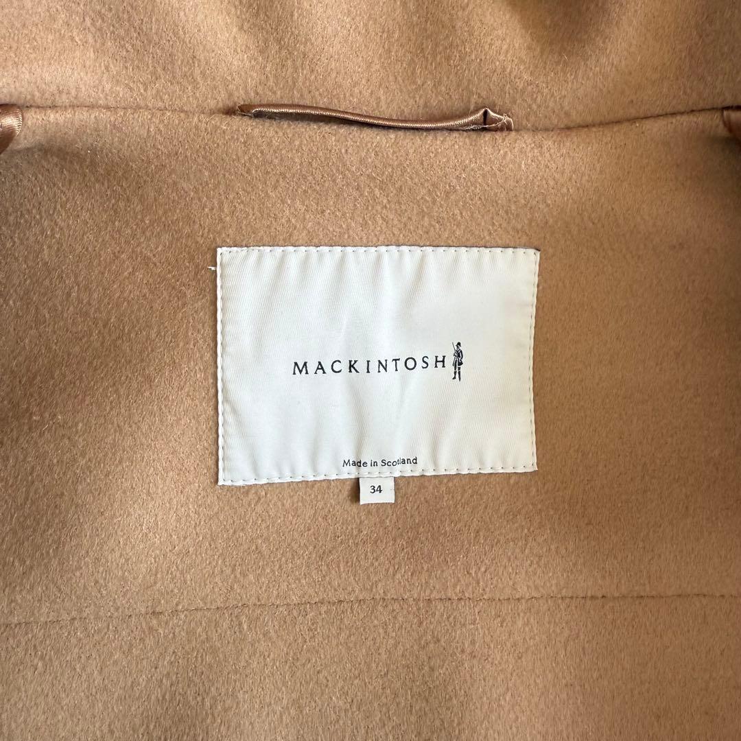 美品　MACKINTOSH ダッフルコート キャメル 34 英国製