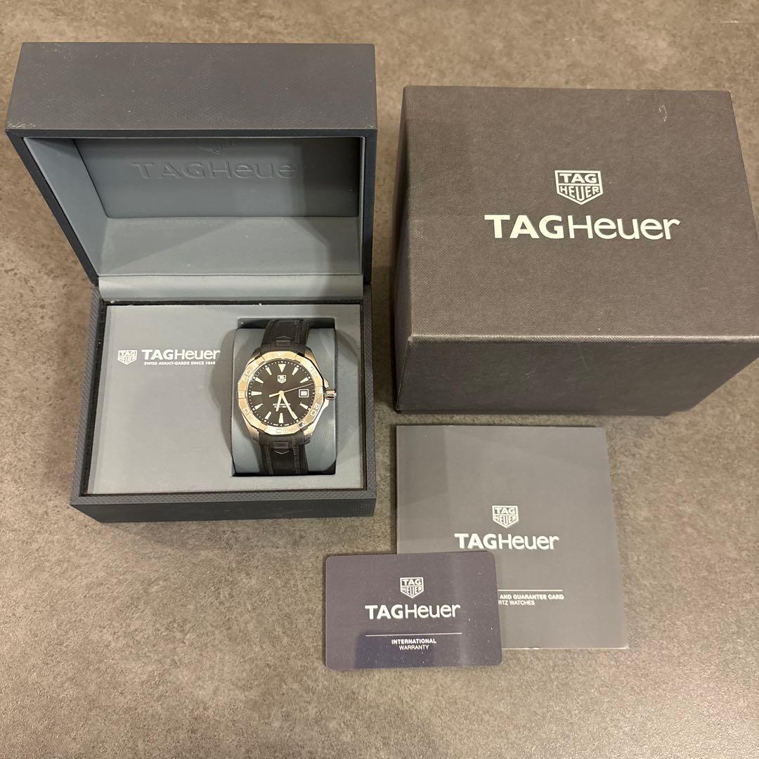 最終値下げTAG Heuer Aquaracer ブラック