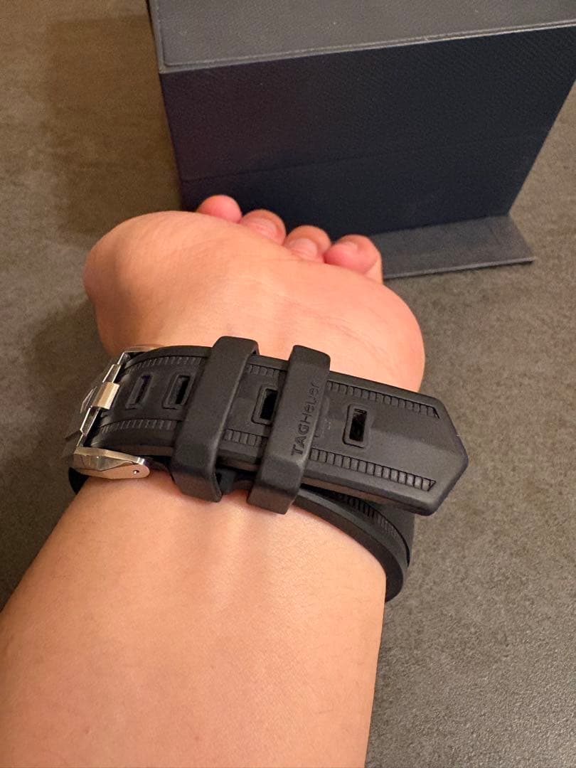 最終値下げTAG Heuer Aquaracer ブラック