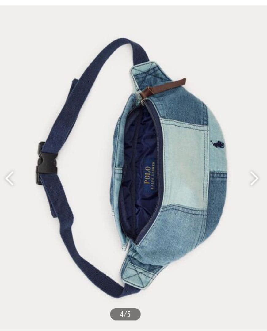 激安☆人気☆Polo Ralph Lauren デニムボディバッグ