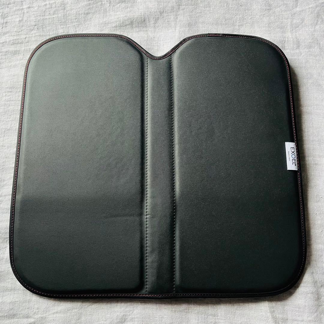 美品✨ EXGEL ジェルクッション モバイル 腰痛 対策 持ち運び 便利