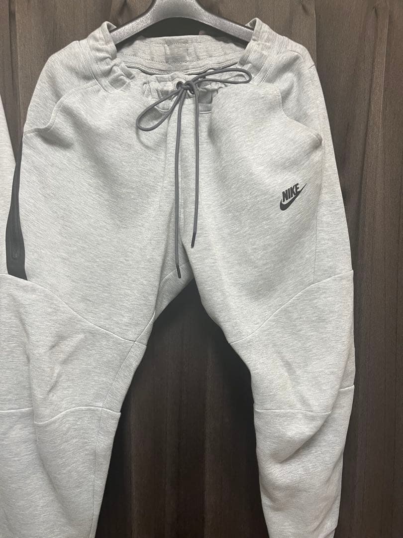 NIKE テックフリース　廃盤　グレー　ナイキ　UK drill パーカー